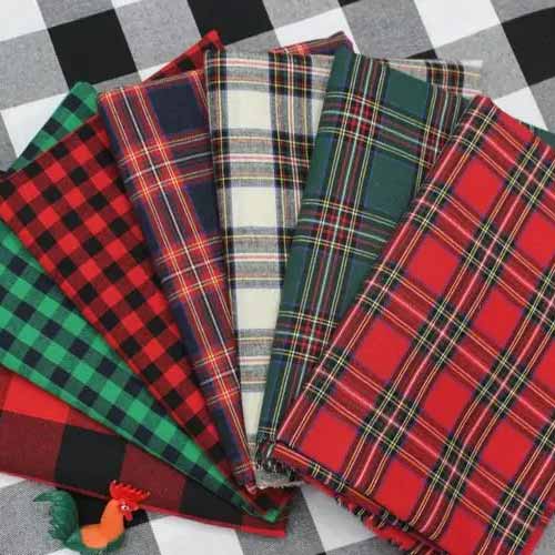 Checked fabric